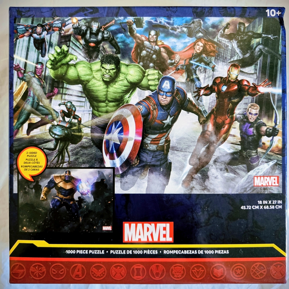 Marvel Avengers 1000 Piece Puzzle New In Box